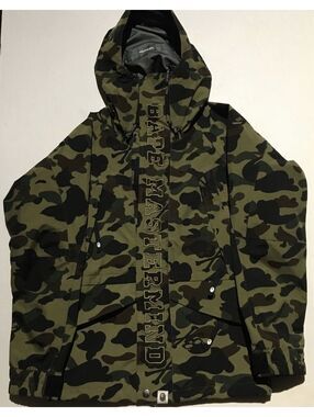 Bape X Mastermind Camo goretex snowboard jacket